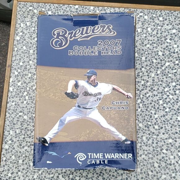 2007 Milwaukee Brewers Chris Capuano Bobblehead - Picture 6 of 11